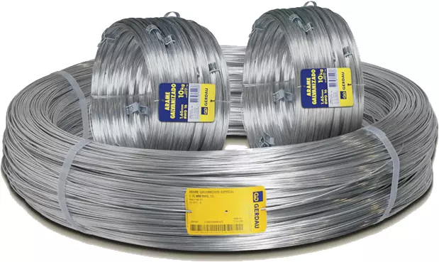 Arames Liso, Galvanizado e PVC